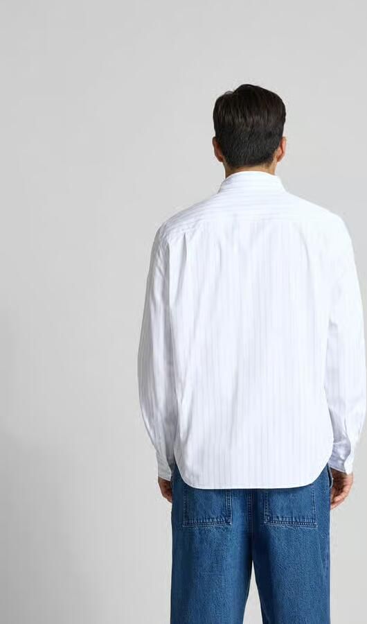 MAISON KITSUNÉ Slim fit vrijetijdsoverhemd van katoen - Foto 3