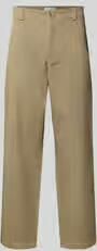 MAISON KITSUNÉ Stoffen broek met achterzakken