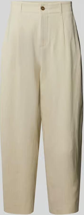 MAISON KITSUNÉ Stoffen broek van mix van viscose en linnen - Foto 2