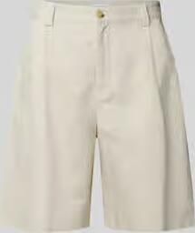 MAISON KITSUNÉ straight fit short met linnengehalte