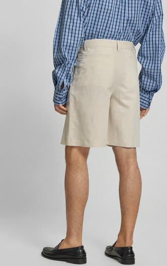 MAISON KITSUNÉ straight fit short met linnengehalte - Foto 2
