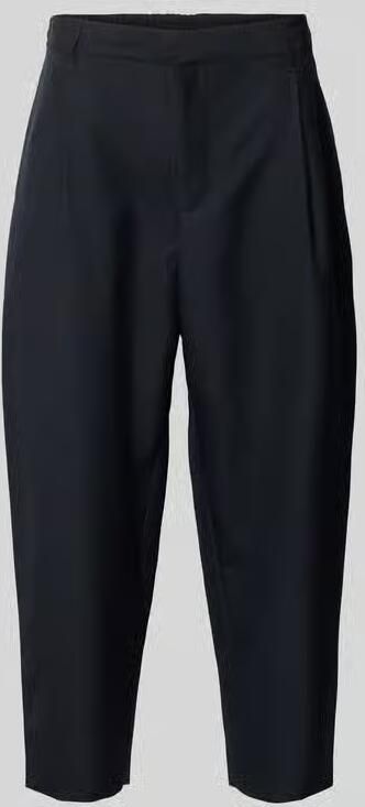 MAISON KITSUNÉ straight fit stoffen broek met bandplooien - Foto 2