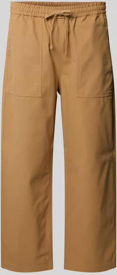 MAISON KITSUNÉ straight fit stoffen broek van katoen - Foto 2