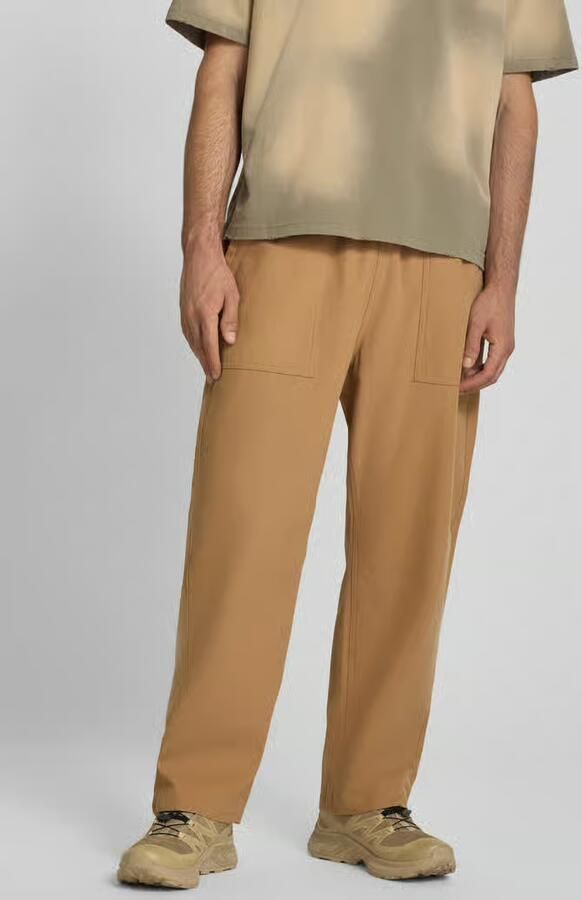 MAISON KITSUNÉ straight fit stoffen broek van katoen - Foto 2