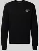 MAISON KITSUNÉ Sweatshirt met labelstitching
