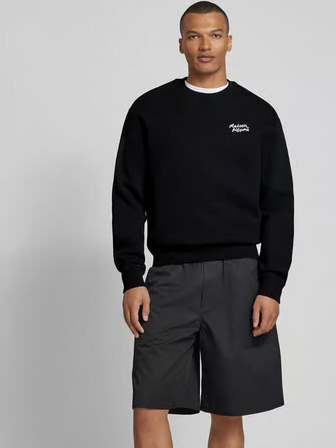 MAISON KITSUNÉ Sweatshirt met labelstitching - Foto 2