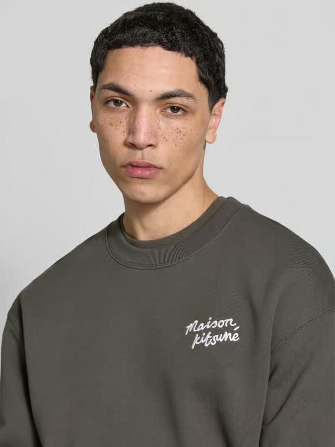 MAISON KITSUNÉ Sweatshirt van katoenmix