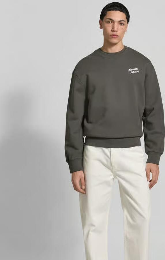 MAISON KITSUNÉ Sweatshirt van katoenmix