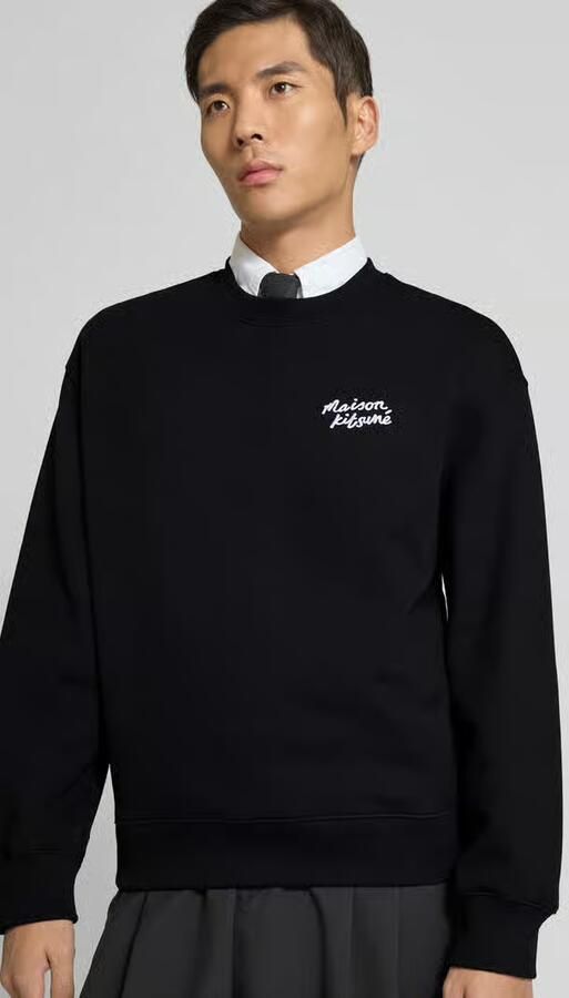 MAISON KITSUNÉ Sweatshirt van puur katoen