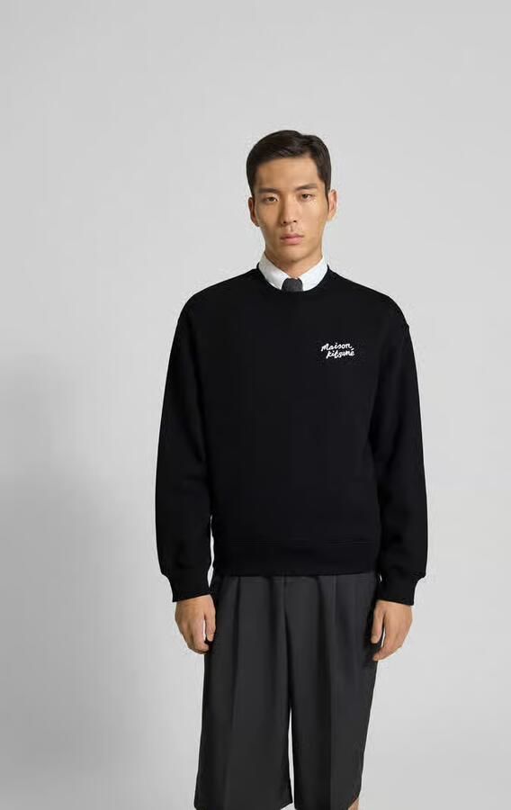 MAISON KITSUNÉ Sweatshirt van puur katoen - Foto 3