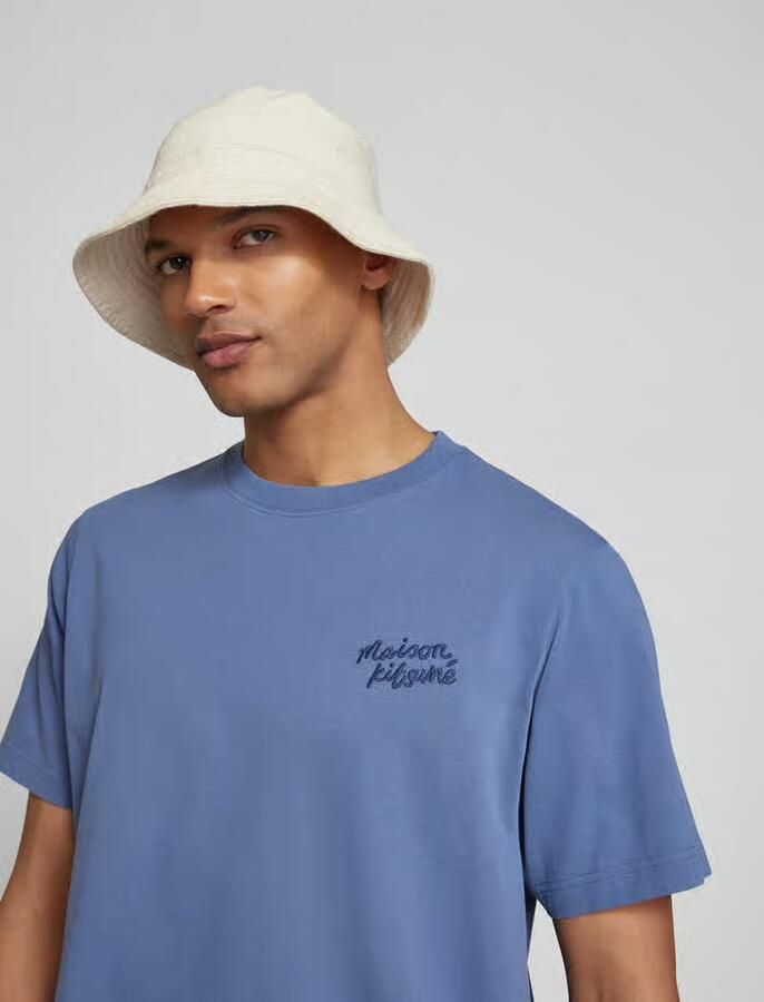 MAISON KITSUNÉ T-shirt met labelstitching