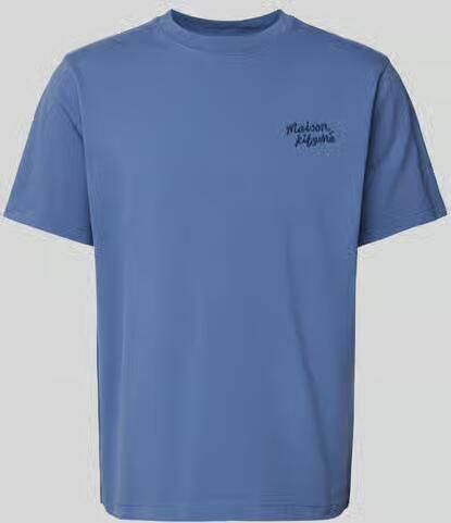 MAISON KITSUNÉ T-shirt met labelstitching - Foto 2