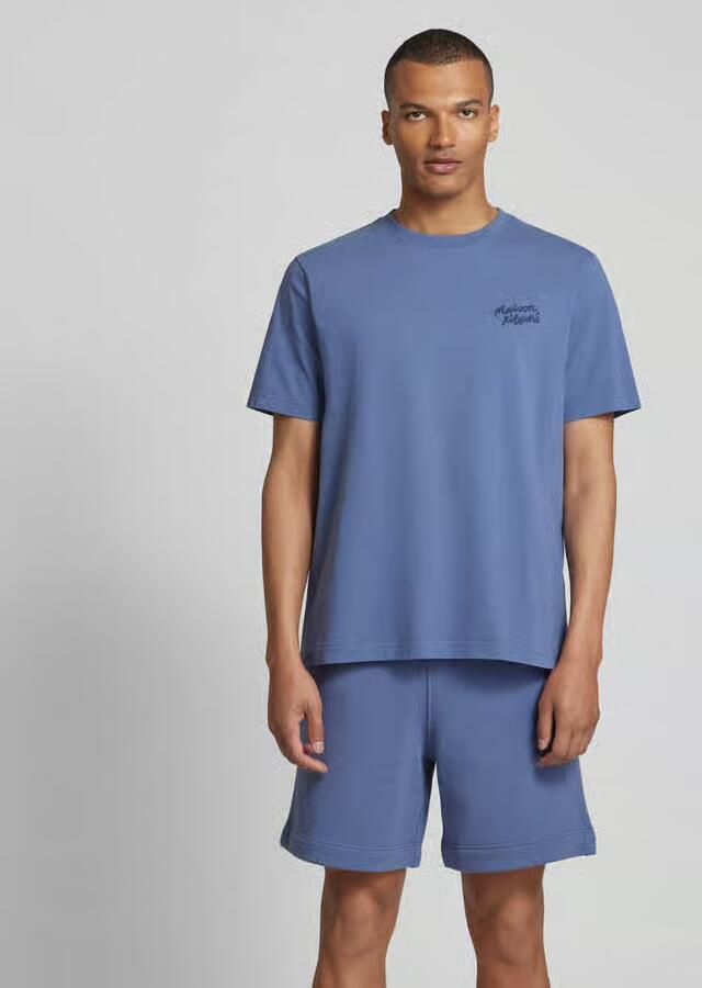 MAISON KITSUNÉ T-shirt met labelstitching - Foto 2