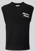 MAISON KITSUNÉ Tanktop in riblook