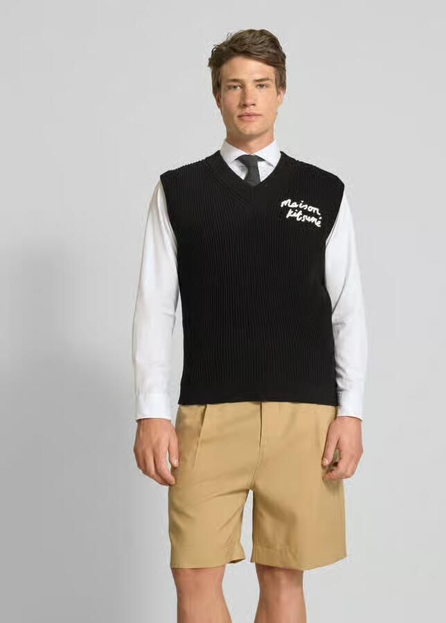 MAISON KITSUNÉ Tanktop in riblook - Foto 2