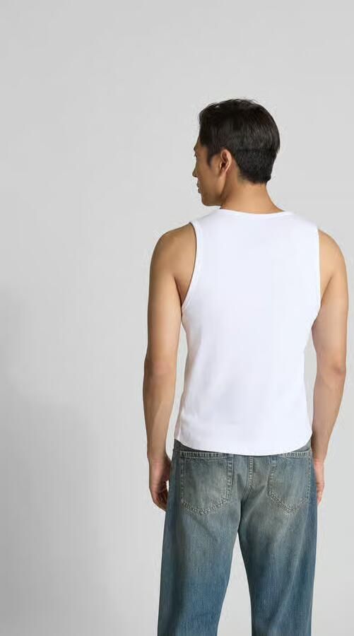 MAISON KITSUNÉ Top van puur katoen