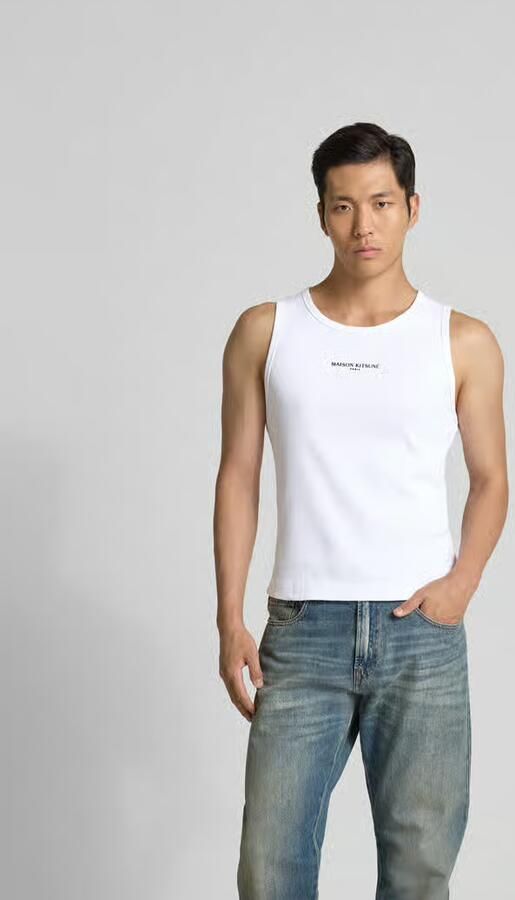 MAISON KITSUNÉ Top van puur katoen - Foto 3