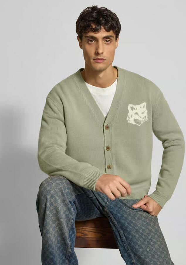 MAISON KITSUNÉ Vest met knoopsluiting