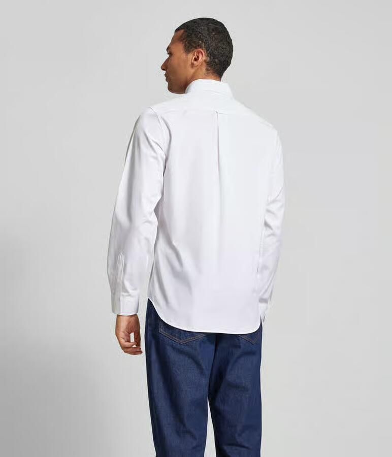 MAISON KITSUNÉ Vrijetijdsoverhemd met labelstitching - Foto 2