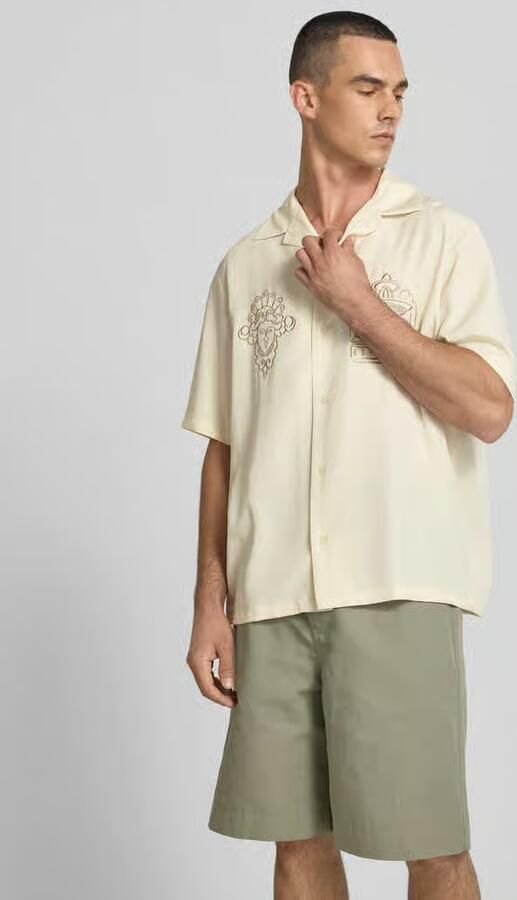 MAISON KITSUNÉ Vrijetijdsoverhemd van lyocellmix - Foto 3