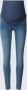 Mamalicious low waist skinny zwangerschaps jegging MLAMY medium blue denim Jeans Blauw XL - Thumbnail 2