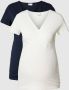 Mamalicious Zwangerschaps-T-shirts met V-hals in een set van 2 stuks model 'KATE' - Thumbnail 2