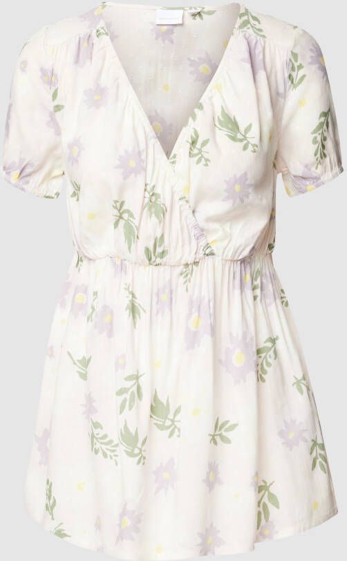 Mamalicious Zwangerschapsblouse met bloemenmotief