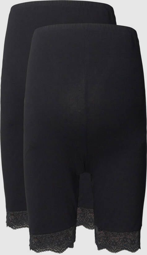 Mamalicious Zwangerschapsfietsbroek met kant