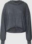 Mamalicious Zwangerschapssweatshirt met capuchon model 'CASSIE' - Thumbnail 1