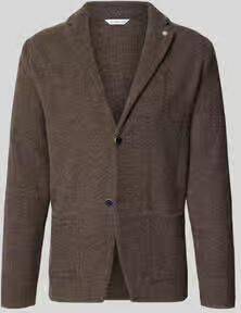 Manuel Ritz Cardigan met scheerwol in tricotlook