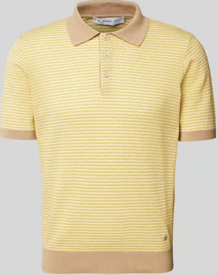 Manuel Ritz Poloshirt met korte knoopsluiting - Foto 2