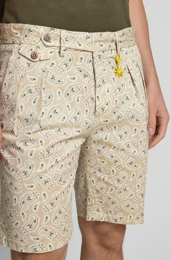 Manuel Ritz Regular fit korte broek met klepzak