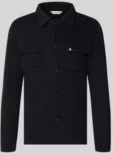 Manuel Ritz Regular fit overshirt met knoopsluiting