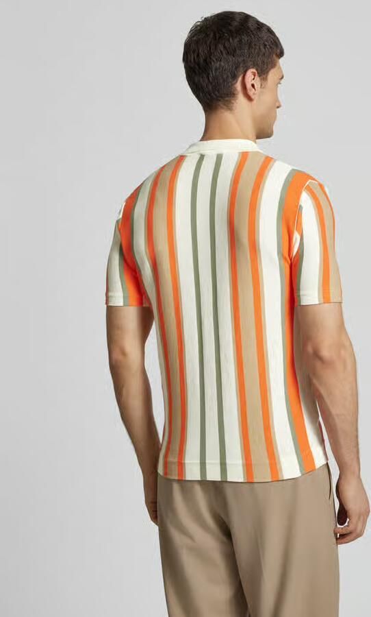 Manuel Ritz Regular fit poloshirt met doorknoopsluiting - Foto 4