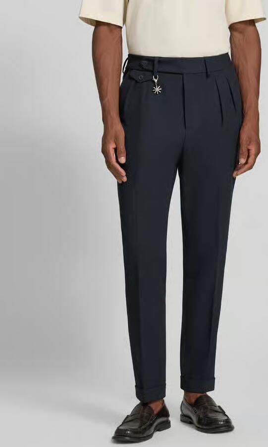 Manuel Ritz Slim fit broek met viscose - Foto 3