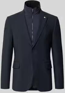 Manuel Ritz slim fit colbert met viscose