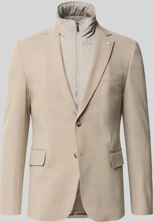 Manuel Ritz slim fit colbert met viscose