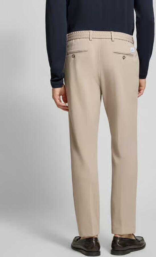 Manuel Ritz straight fit broek met viscose - Foto 3
