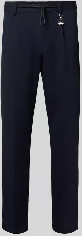 Manuel Ritz straight fit broek met viscose - Foto 3