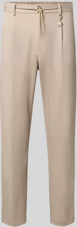Manuel Ritz straight fit broek met viscose - Foto 3