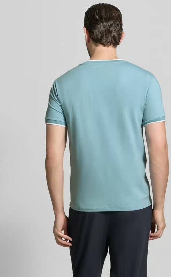 Manuel Ritz T-shirt met ronde hals en contraststrepen - Foto 2