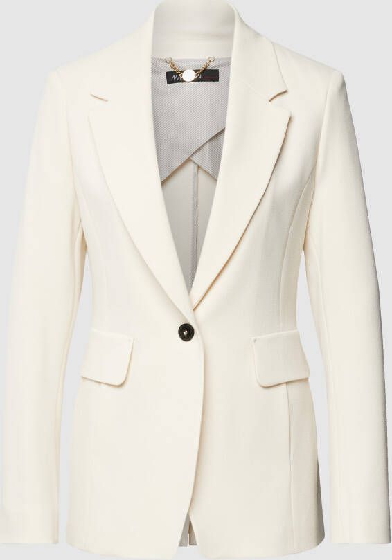 Marc Cain Tijdloze elegante blazers met moderne details White Dames