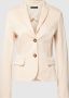 Marc Cain Elegante en veelzijdige beige blazer met opvallende knopen Beige Dames - Thumbnail 1