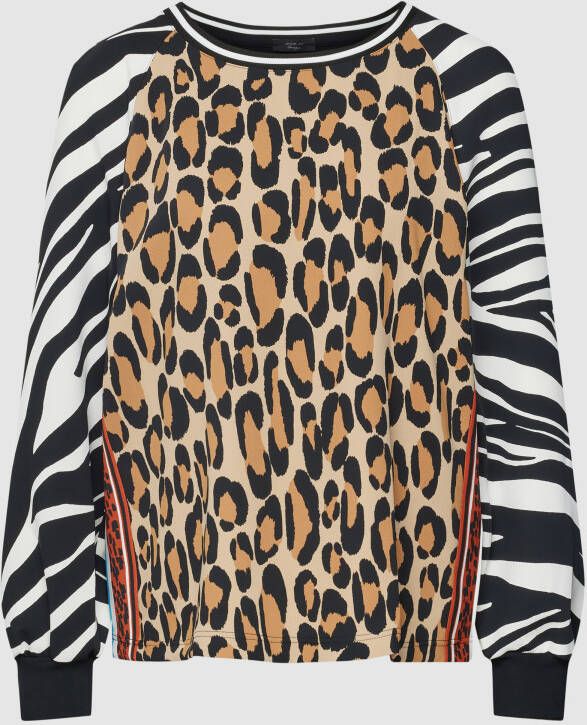 Marc Cain Shirt ronde hals Van multicolour
