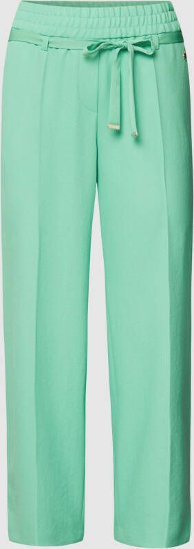 Marc Cain Straight Trousers Groen Dames