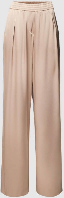Marc Cain Straight Trousers Beige Dames