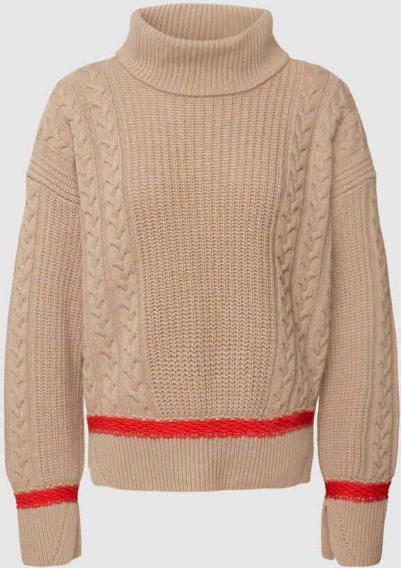 Marc Cain sports Knitted Trui Marc Cain Donker bruin