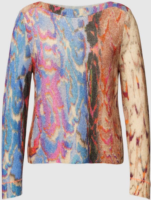 Marc Cain Nonchalante trui VC 41.12 M16 Multicolor Dames