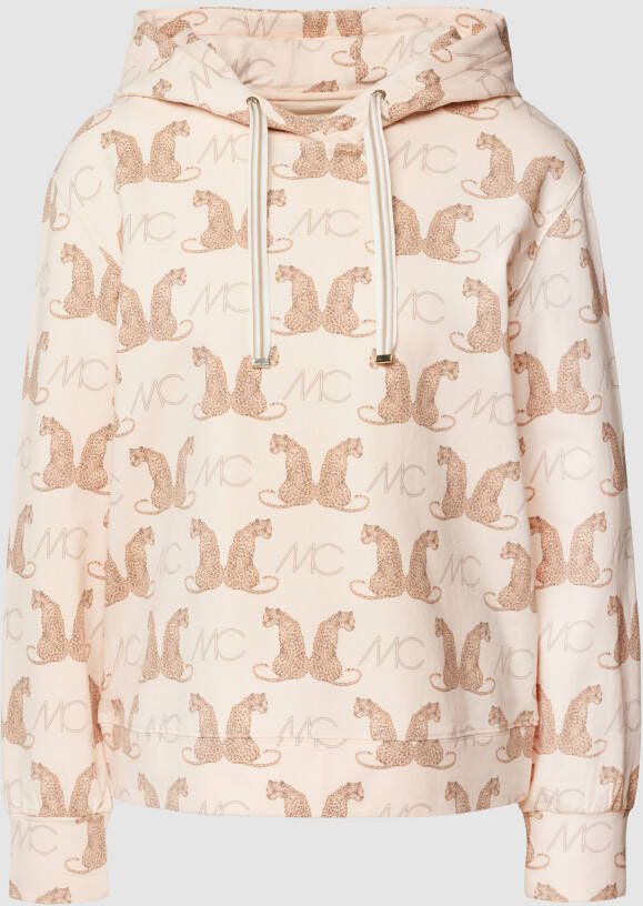 Marc Cain Hoodie met dierenprint model 'Additions C'