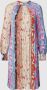 Marc Cain Plissé-jurk met kleurrijke print Meerkleurig Dames - Thumbnail 1